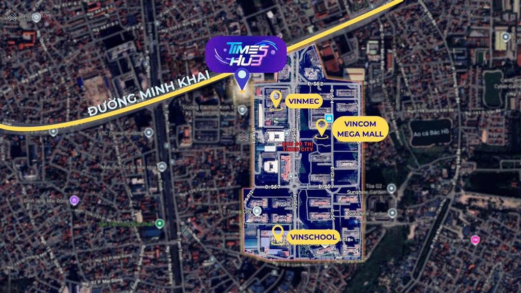 Bán shop chân đế times city giá siêu tốt từ chính cđt vinhomes chỉ 10 tỷ
