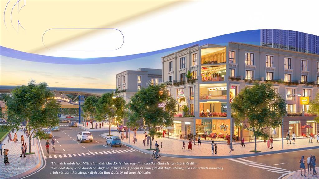 Bán shophouse 2 mặt tiền vị trí vàng gần chung cư và tòa văn phòng giữa trung tâm vin cổ loa