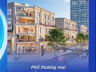 Bán shophouse góc 3 mặt tiền vị trí vàng gần chung cư và tòa văn phòng giữa trung tâm
