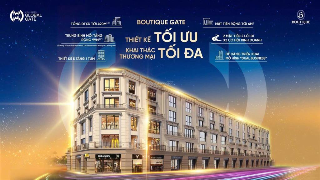 Bán shophouse góc 3 mặt tiền vị trí vàng gần chung cư và tòa văn phòng giữa trung tâm