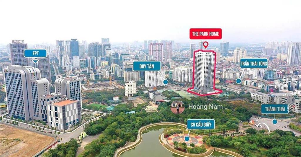 Tôi chính chủ cần bán căn góc, tầng trung 2n2vs 80,36m2 tại the park home full nội thất, giá 7,8 tỷ