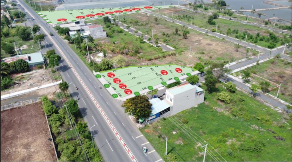 Bán đất mặt tiền tl 44a, lô góc 2 mặt tiền an ngãi, huyện long điền, bà rịa, dt 161m2 có 80m2 tc
