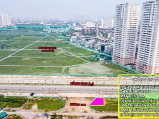 Chính chủ bán lô góc đất mặt đường vành đai 3.5