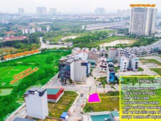 Tôi cần bán lô góc 97.8m2 khu đất phân lô vân canh