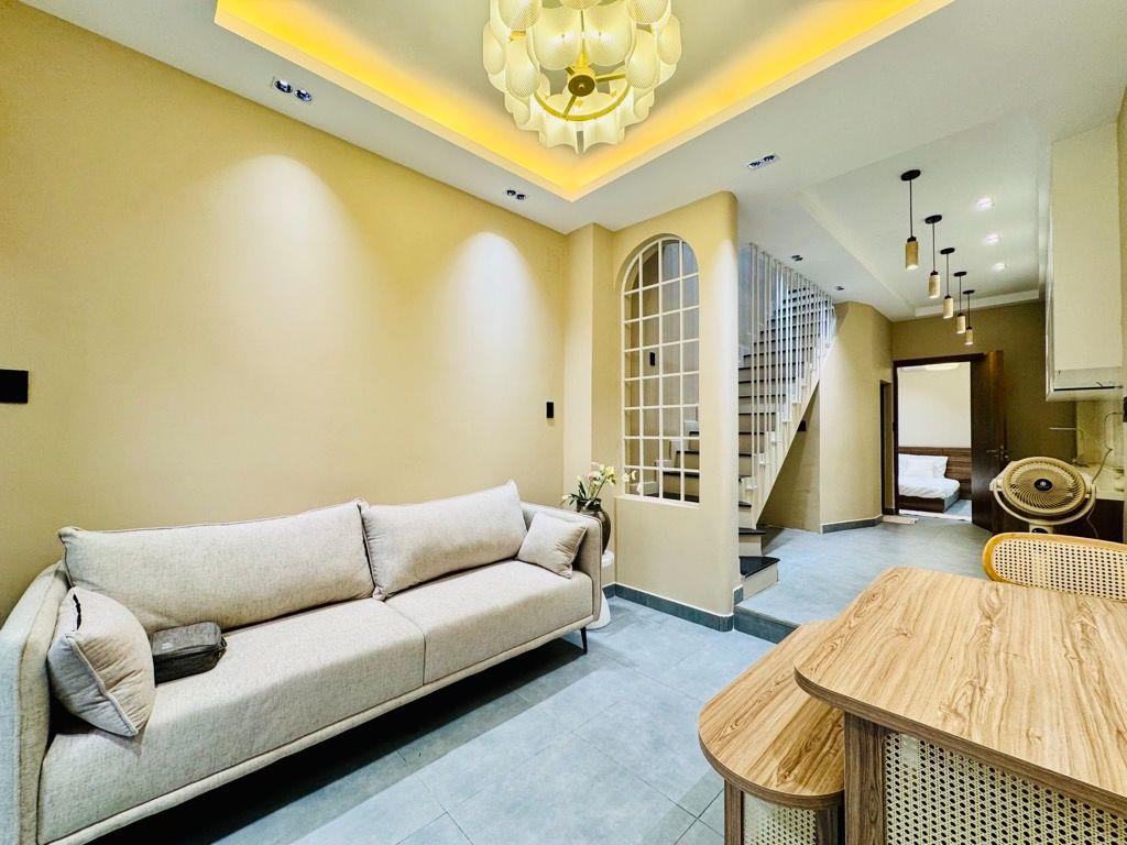 Bán nhà bùi đình túy bình thạnh nhà mới 50m2 full nội thất hẻm xe hơi thông chỉ 7,x tỷ