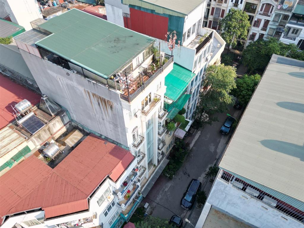 Tòa nhà 9 tầng, trung hoà  5x tỷ  dòng tiền 100t/tháng  ô tô tránh  thang máy  99m2  mt 7,5m