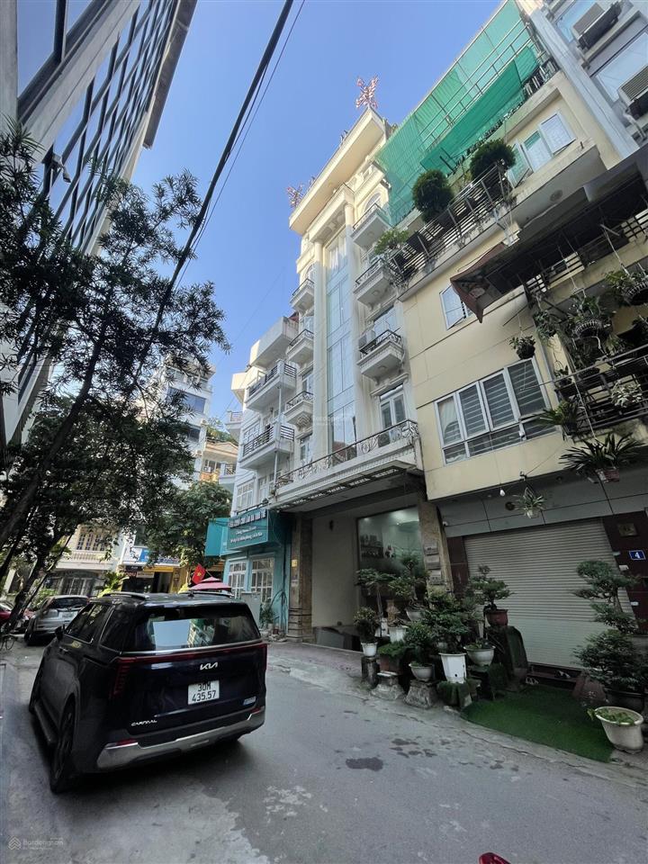 Tòa nhà 9 tầng, trung hoà  5x tỷ  dòng tiền 100t/tháng  ô tô tránh  thang máy  99m2  mt 7,5m