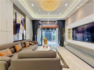 Hẻm xe hơi nhà smarthome  nhà 2 mặt tiền lê văn thọ 61m2 full nội thất, p15, gv