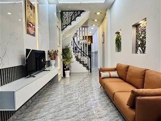 Nhà mới đẹp full nội thất37m2  3tầng đúc btct  hẻm 4m trường satân bình  nhỉnh 6.x tỷ.