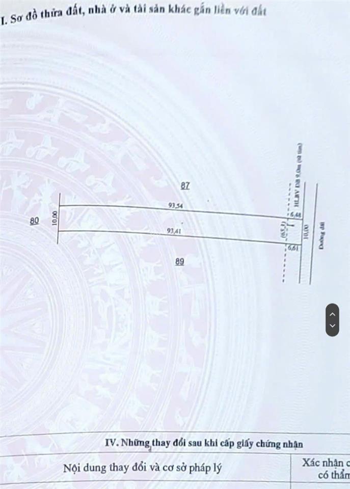 Giá 450 triệu  dt 10x100m = 1000m2 đất chơn thành  bình phước