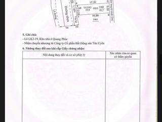 Rẻ nhất vĩnh tân  giá 1,3 tỷ  dt 5x17=85.7m2 (full thổ cư)