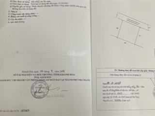 Bán đất xã vĩnh lương nha trang, dt 401,4m2(đất ở), giá 13 triệu/m2, đường ô tô rộng 6m
