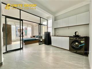 Cho thuê căn hộ quận 1, hình thật giá thật 100%, 1pn, ban công, máy giặt riêng, tại cầu calmette