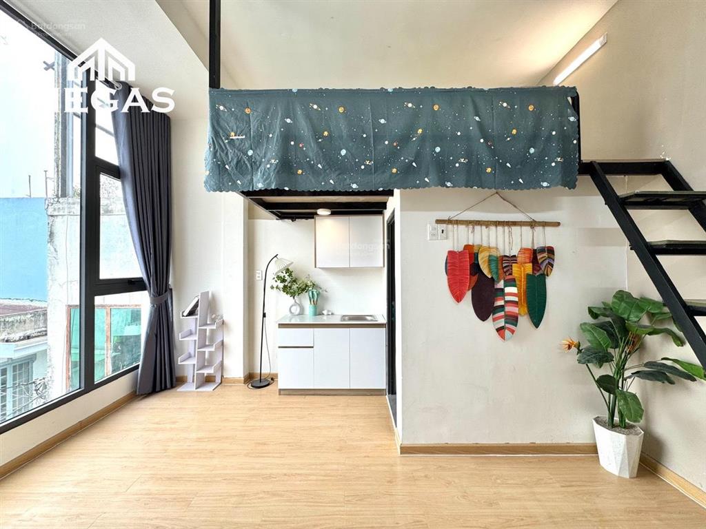 Cho thuê duplex cửa sổ trời siêu thoáng mát ngay go trường chinh  emart phan huy ích