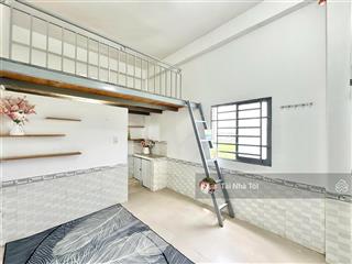 Trọ đẹp, cửa sổ trời gần sân bay, dtsd 30m2 có gác cao, chỉ 3tr4
