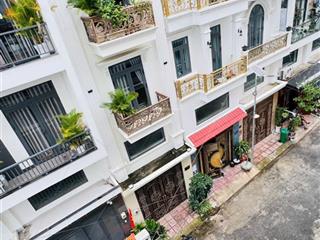 Nguyễn văn lượng, hẻm xe hơi, 70m2 5x17, 5 tầng btct 5pn 6wc, chợ an nhơn dương quảng hàm,vlu cs2