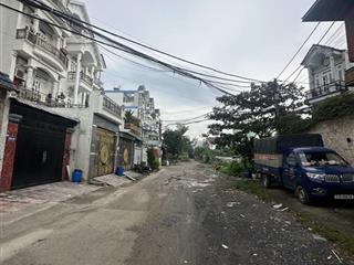 Nguyễn oanh, gần chợ an nhơn, nhà báo tuổi trẻ, bệnh viện 175, 87m2, 5t, 1 đời chủ, ~100tr/m2