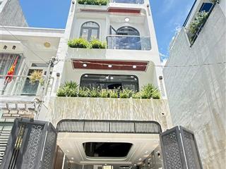 Quận 12. nhà phố xây mới luxury pro 5 tầng có gara xem hơi . full nội thất. ngay dương thị mười