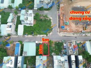 Bán lô đất mặt tiền kinh doanh ngay chân chung cư, ngay chợ đêm hòa lân  thuận giao  thuận an