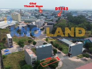 Còn 1 lô duy nhất  kdc lê phong, đối diện với chợ thành nam  an phú  thuận an