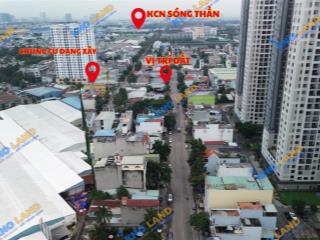 Đất mặt tiền kinh doanh trên trục đường kinh doanh sầm uất gần khu vincom dĩ an