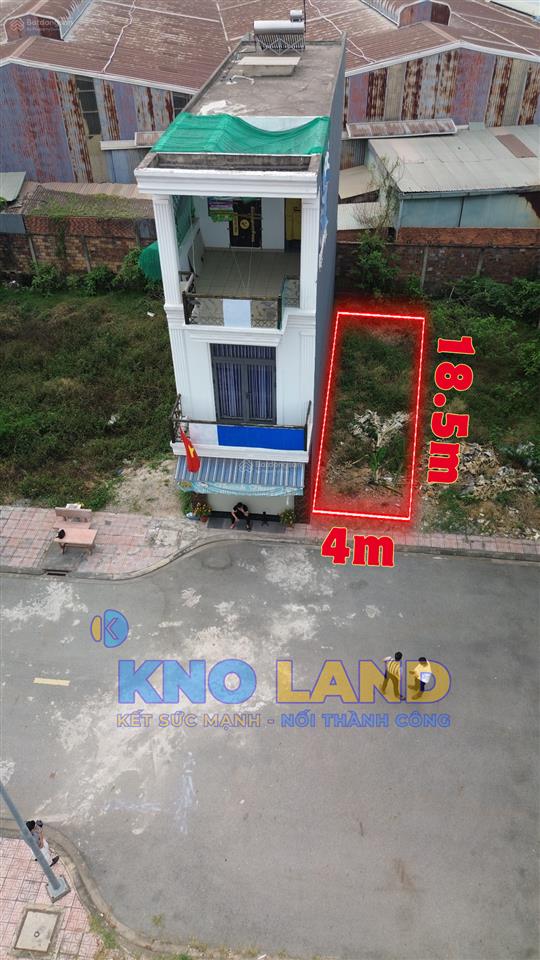 Còn 1 lô duy nhất 2.45 tỷ  đất trong kdc, ngay ngã tư bình chuẩn