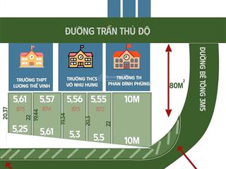 Chào bán lô đất cách ủy ban phường điện nam trung, trường học cấp 1, 2, 3, chợ 500m