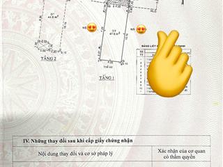 Nhà 2 tầng, 4.3x13, vuông đẹp, hẻm oto thông 2 đầu, gần chợ 339, phước long b, giá 5.3 tỷ, tl