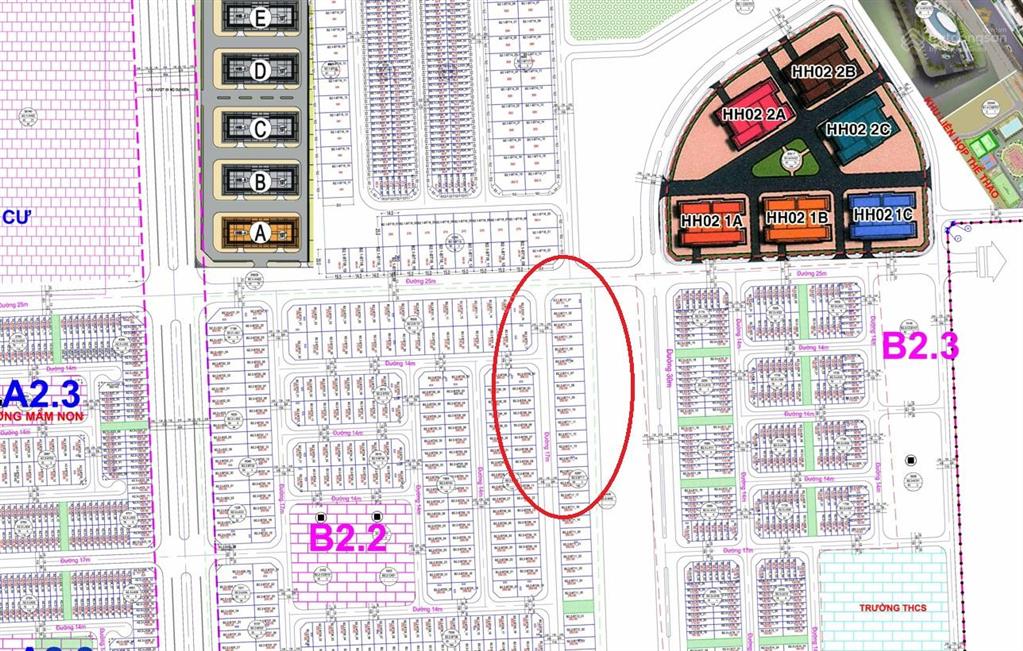 Bán biệt thự hướng đường 17m khu b2.2 vị trí vip nhất khu thanh hà giá rẻ cho người nhanh tay