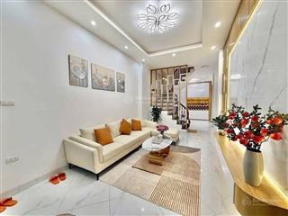 Nhà mới 5 tầng  40m2 mặt ngõ thông thoáng  xây đơn lập  gần oto tại nam yên lũng  an khánh