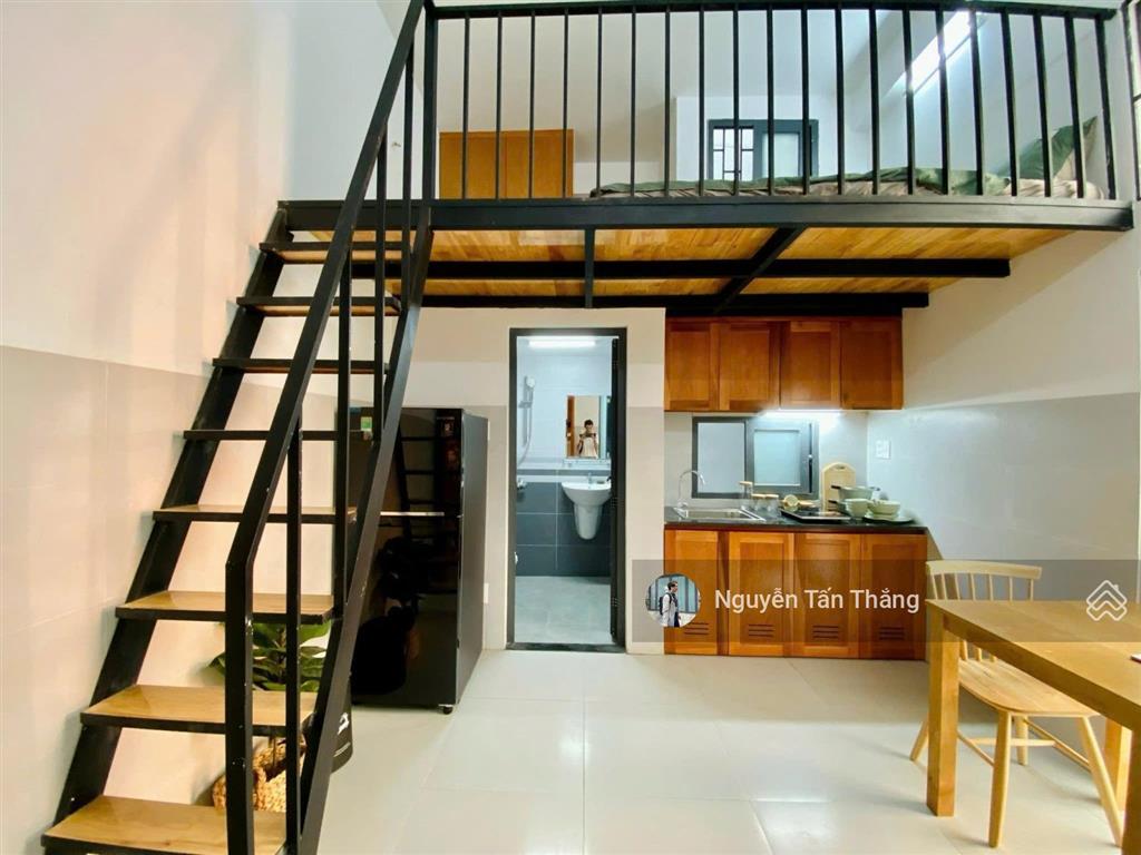 Cho thuê căn hộ full nt (gác cao) mới gần khu chế xuất, secc, quận 1, quận 4, tdtu, ufm