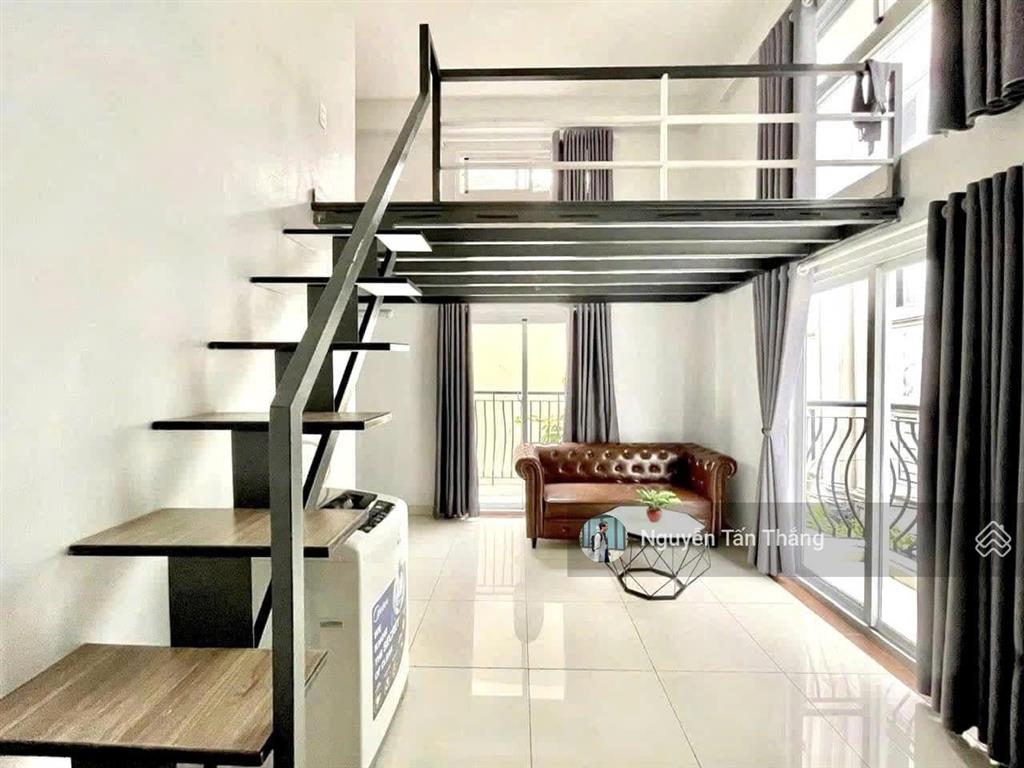 Căn hộ có gác full nt có máy giặt riêng gần khu chế xuất, secc, quận 1, quận 4, tdtu, ufm
