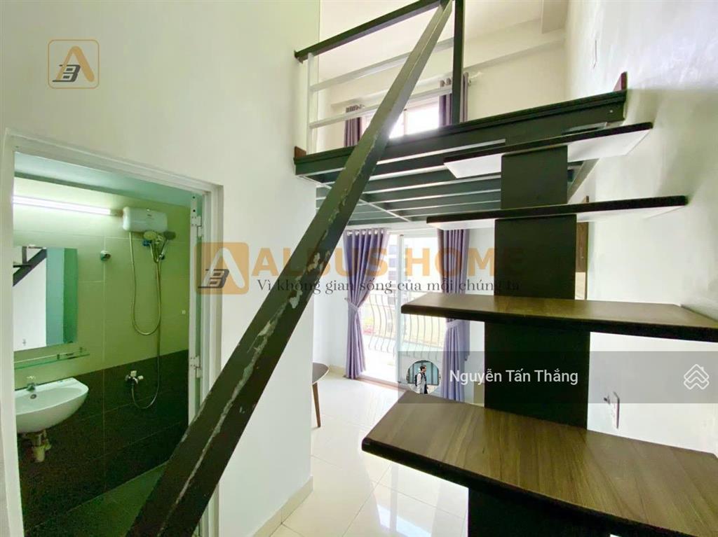 Căn hộ có gác full nt có máy giặt riêng gần khu chế xuất, secc, quận 1, quận 4, tdtu, ufm