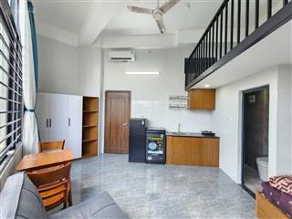 Cho thuê căn hộ duplex mới xây full nt máy giặt riêng gần ufm, secc, kcx, sát quận 1, quận 4 quận 5