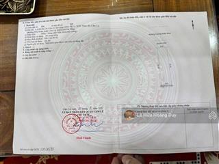 Bán đất 7,5m lương khắc ninh, hoà xuân đường thông