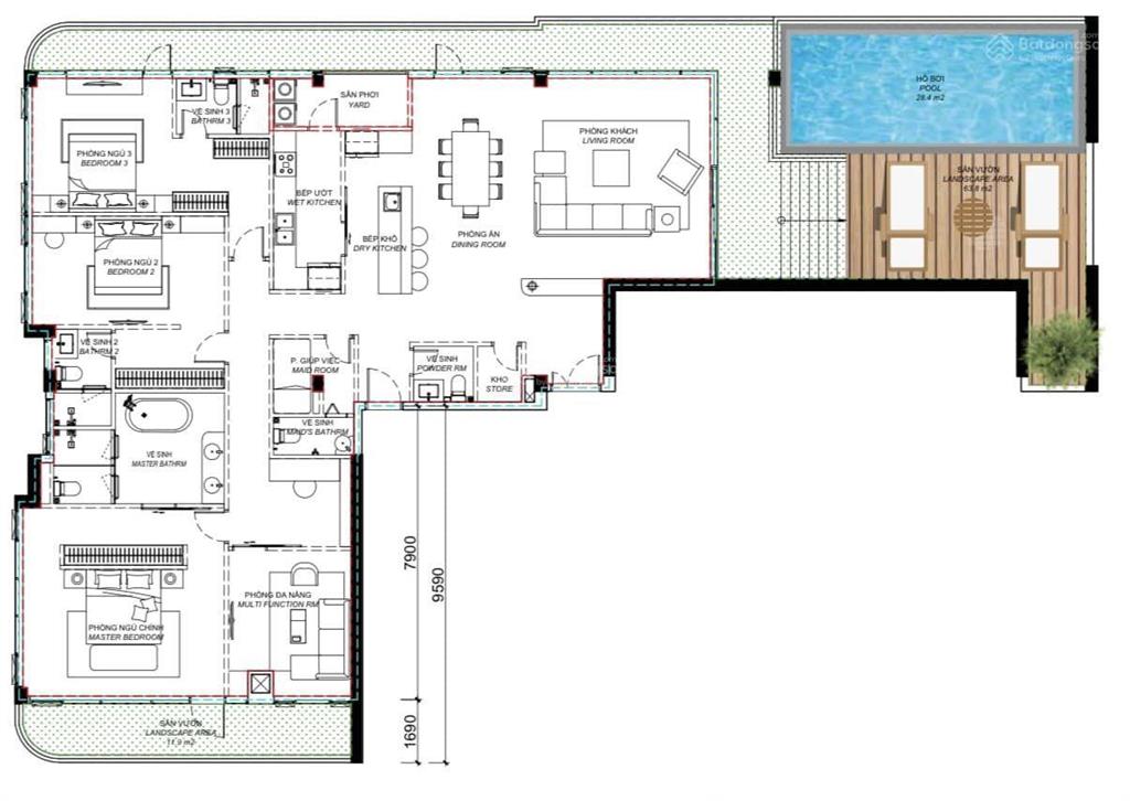 Mua penthouse  eaton park tặng 2 chỗ đậu xe hơi định danh