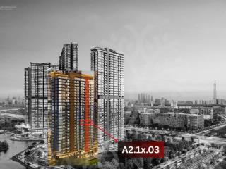 Bán căn hộ 1pn, 1wc tháp a2 view nhìn về thảo điền tại eaton park, an phú, q2, hcm