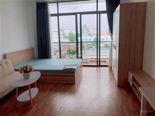 Căn hộ studio nội thất đầy đủ, ban công. tân kiểng gần lotte, himlam, quận 4. thang máy, an ninh.