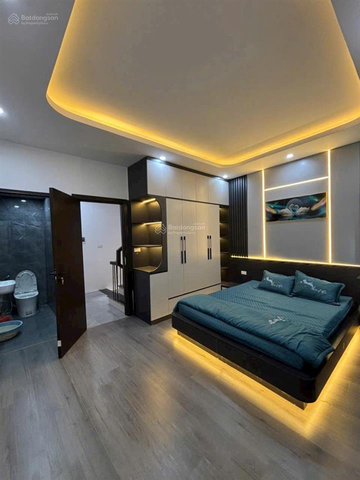 Nhà mới ngay hồ la dương ô tô đỗ ngày đêm 55m2 4 tầng lô góc giá 7,4x tỷ