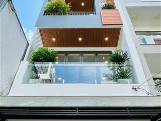 Ra nhanh nhà 60m2 xây 5 tầng bùi đình túy, bình thạnh. gần thcs lê văn tám. hẻm 8m. sổ riêng