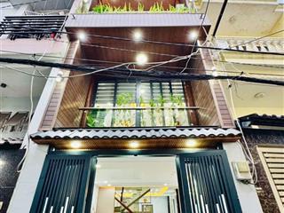 Bán nhà 52m2 lê lai, gò vấp xây 4 tầng giá 2tỷ250. gần bệnh viện 175. hẻm 6m. cho thuê 12tr/tháng
