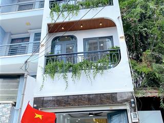 Bán nhà hẻm xe hơi 1 trục thông thoáng 10m  trệt 2 lầu  ngay kênh tham lương  lê đức thọ