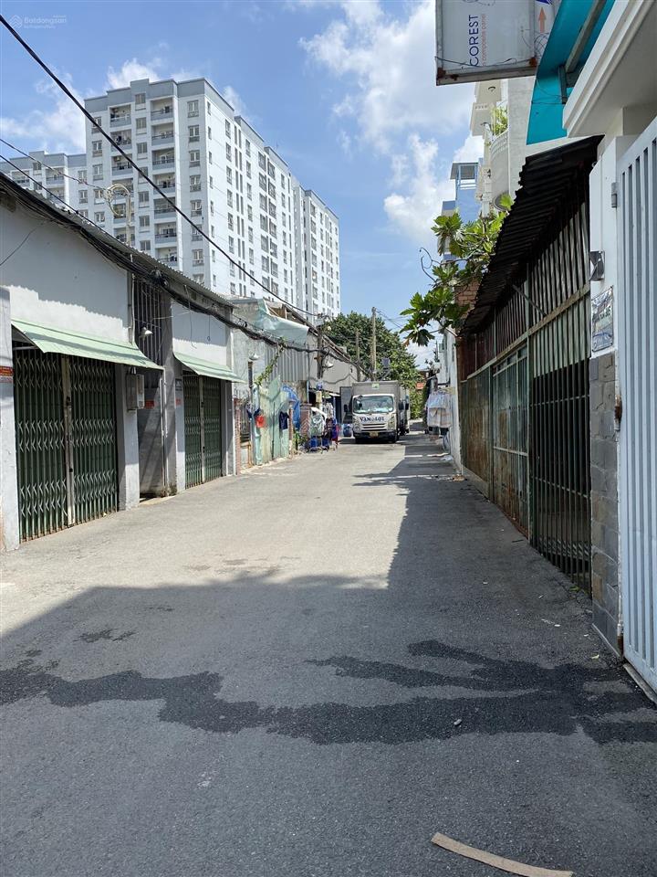 Bán nhà hẻm xe hơi 1 trục thông ra đường bờ kè tham lương  (dt4x18m)  ngay nguyễn văn dung