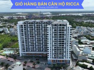 Duy nhất 1 căn bán ricca 1pn giá chỉ 2.4 tỷ tl, sỗ sẵn, xem nhà 24/24 (văn phòng a1.07 ricca)