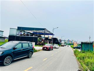 View vườn hoa, công viên cây xanh bán đất đồng vân  chỗ đỗ xe rộng rãi  đối diện kcn quang châu
