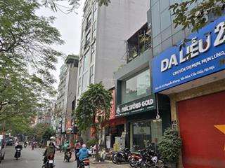 Mặt tiền 9m bán nhanh mp nguyễn khangcầu giấy 110m2 lô góc 3 mặt thoáng kd đắc địa vỉa hè hai bên