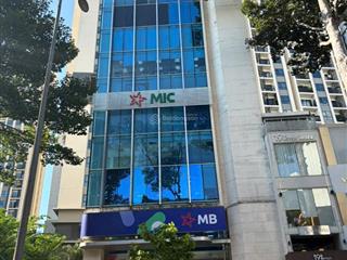 Bán tòa nhà 2 mặt tiền siêu đẹp mạc đỉnh chi  nguyễn thị minh khai q1  dt 10x23m hầm 9 lầu 235tỷ