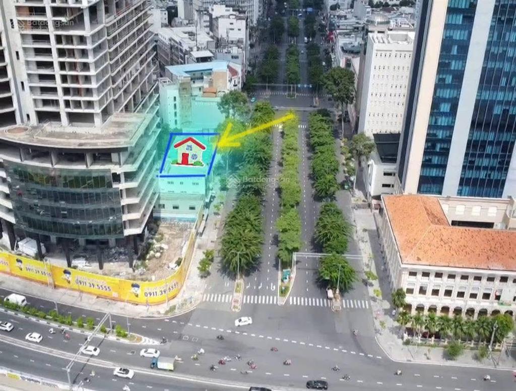 Bán nhà vị trí kim cương bến bạch đằng đường hàm nghi q1 dt 25x16m xây 2 hầm 12 lầu giá 475 tỷ