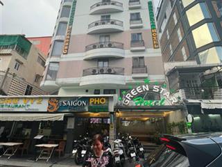 Bán khách sạn phố tây bùi viện p. phạm ngũ lão q1  dt 15x16m 8 lầu 38p hđt 550tr/th giá 100 tỷ