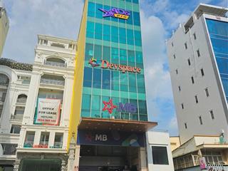 Bán tòa nhà khan hiếm mặt tiền trần nhật duật q1  dt 8x16m hầm 7 lầu hđt 320tr/th giá 75 tỷ